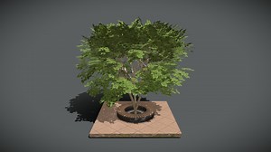 Tree Round Bench - Download Free 3D model by city2025