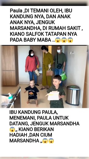 PAULA DI TEMANI, MAMI DAN PAPI, JENGUK MARSANDHA, ISTRI MANTAN SUAMI, PAULA, BAIM ... #new