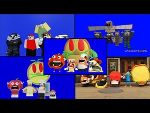 Pizza tower screaming meme in different versions