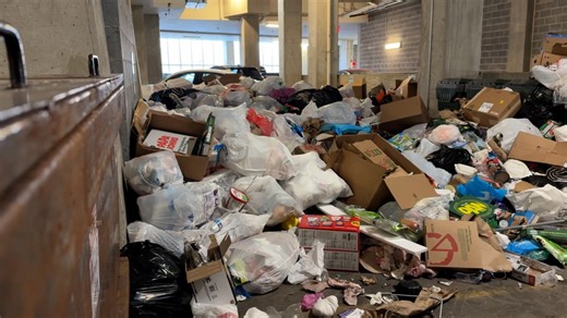 Growing frustration, health concerns as trash piles up in Northwest DC apartment complex