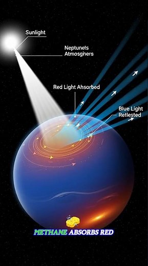 Why Is Neptune Blue? 🔵