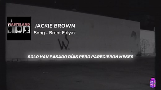 Brent Faiyaz - JACKIE BROWN Lyrics Video