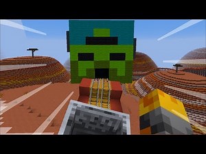 TRAVEL INSIDE MARK OUR FRIENDLY ZOMBIE ULTIMATE ROLLER COASTER!! BEWARE OF THE ZOMBIES!! Minecraft