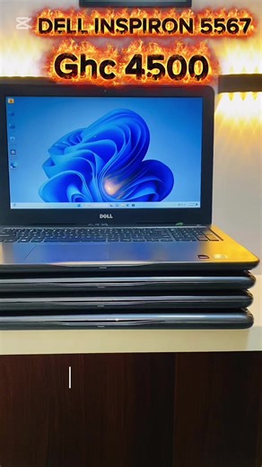 Dell Inspiron 5567 Intel®️ Core™️ i7 Processor (7th Gen) 4 CPU’s Speed: 2.9GHz up to 3.5GHz Turbo 12GB RAM – 256GB SSD 4GB Dedicated Graphics 15.6” HD Display USB 3.0 | USB 2.0 HDMI Port Ethernet (LAN) SD Card Reader Headphone Jack Wi-Fi | Bluetooth Perfect for Work,School,Light Gaming #laptopforsale ##viral ##dellinspiron##fyp##techdeals