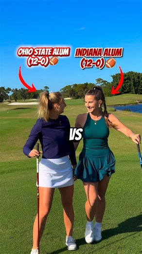 Alexis Miestowski on Instagram: "WHO YALL GOT WINNING BIG 10s? 🔴⚪️🔴⚪️🔴 . . . I gotta take my Hoosiers obviously 🙏🙏🙏 . . . #playaholewithme #golf #golfer #womensgolf #golfgirl #goodgoodgirls #indiana #ohiostate #indianagolf #ohiostategolf #indianafootball #ohiostatefootball #sevennationarmy #collegefootball #playoffs #bigten #big10 #big10championship"