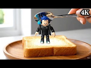 Oddly Satisfying Lego And Roblox Game Characters on Toast | Relaxing AI ASMR Full Video
