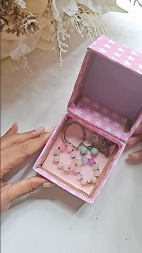 💖 DIY Cute Cardboard Storage Box! #diy #cardboard #shorts