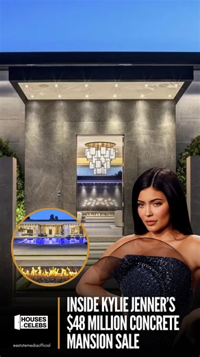 Estate Media on Instagram: "Kylie Jenner is making moves—again. On this episode of Houses of Celebs, we break down Kylie’s decision to list her striking California concrete fortress for $48M, following the completion of her Hidden Hills mansion. A bold architectural statement, a strategic sale, and a reminder that celebrity real estate is as much about timing as it is about design. Luxury at this level is never just a home—it’s a headline. 🏡✨ #HousesOfCelebs #CelebrityRealEstate #LuxuryListings