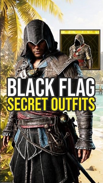 3 Secret Outfits In Assassin's Creed Black Flag Resynced... (AC Black Flag Resynced)