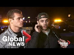 California bar shooting: Man saves dozens by throwing a bar stool through window