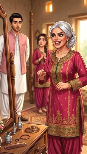 Saas Bhi Saath Jayegi #saasbahu#motivationalvideo#funnyvideo#husbandwife#ai#villagelife