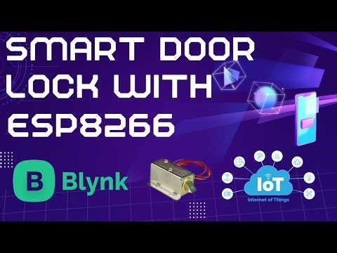 Control Your Door Lock From ANYWHERE Using ESP32 & Blynk IoT