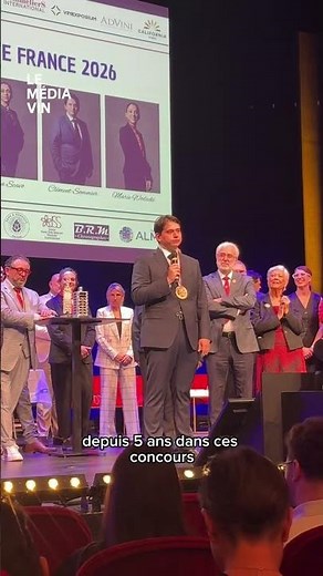 Crowning of the 2026 Best Sommelier of France! 🍷