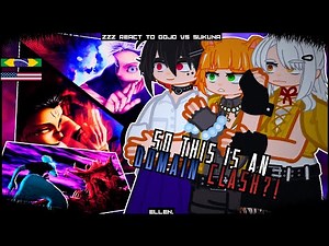 🩸🌀ZZZ React Gojo vs Sukuna | Gacha React | Jujutsu Kaisen | 🇧🇷/🇺🇸