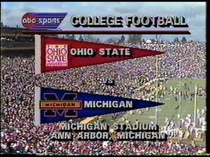 1987 Ohio State @ Michigan; ABC; College Football