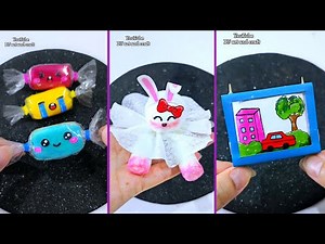 20 DIY Miniature Crafts Idea / Easy Craft Ideas / school craft / miniature craft / how to make