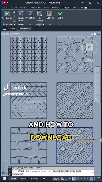 Descarga patrones de relleno gratis para AutoCAD