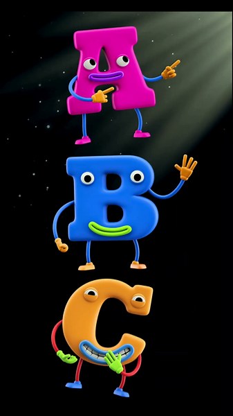 ABC Song | Learn ABCs with Bright Alphabet Letters #abc #alphabetforkids #abcsong