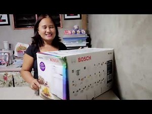Unboxing BOSCH Kitchen Machine MUM4 MUM4880