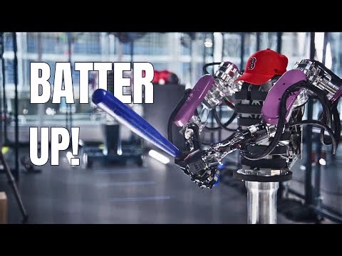 A Dynamic Robot That Can Throw, Catch, and Hit a Baseball