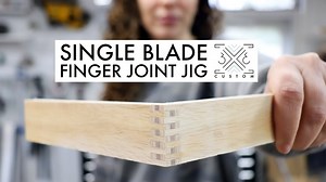 44K views · 762 reactions | I built a finger joint jig with just one blade!  | 3x3 Custom | Facebook