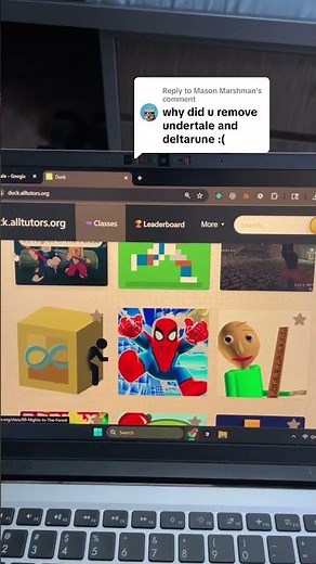 Marshman trying a fix for you to see if you can actually play undertale unblocked on the school