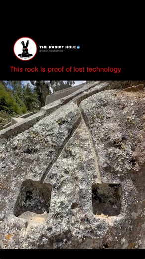 This rock is proof of lost technology | The Rabbit Hole