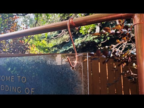 How to Drill Holes in Acrylic | DIY Acrylic Sign | Copper Stand for Wedding Signs