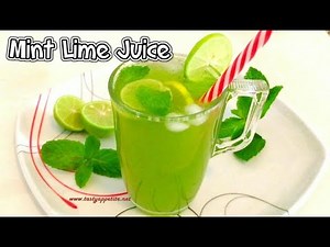 Lemon Mint Juice | Weight Loss | Mint Lemonade Recipe | Refreshing Summer Drink