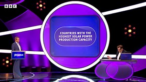 Can the contestants identify any of the top 65 countries in the world that generate the most solar power? | Pointless