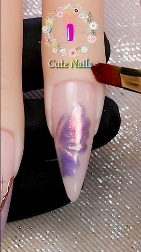 Elegant Spring Nails in 5 Minutes 💐💅 #nailart #easydesign #nailcompilation