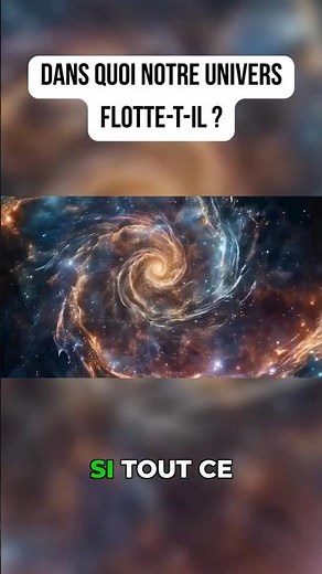 🌌Our UNIVERSE floats… where?!