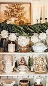 13K views · 3.5K reactions | ✨懶Lace Doily Garland懶✨ I thrifted a few...