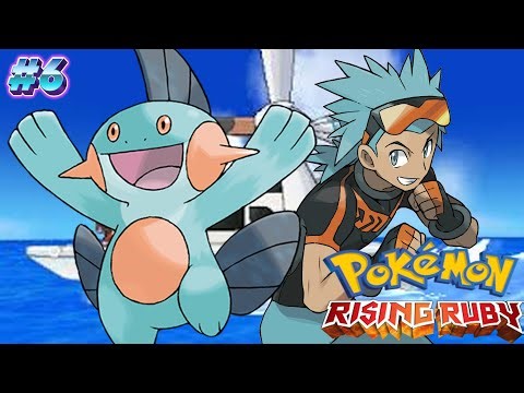 HOY TOCA MARCIAL - Intentando Nuzlockes en roms de Dificultad Aumentada #6 (Pokemon Rising Ruby)