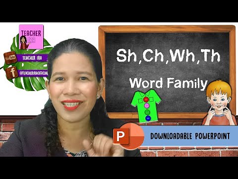 Sh, Ch, Wh, Th Word Family | Consonant Digraphs | Reading with Teacher Ira