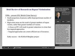 Violent Repeat Victimization: Prospects and Challenges for Research and Practice