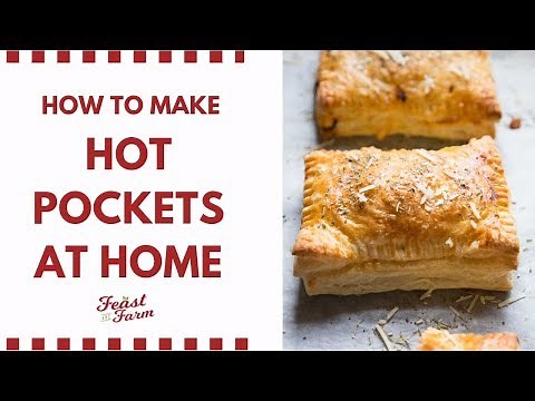 How to Make Hot Pockets at Home (Pepperoni Pizza!) | Part 1 Junk Food Remakes Series
