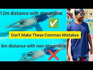 Streamline & Non-Streamline Swimming Tips To Swim Faster - Swimming Tips For Beginners
