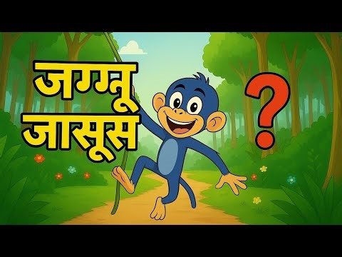 Jaggu Jasus Comedy Episode 🤣 | Jungle Fun | Kids Animation Hindi #kidscartoon #cartoon #jaggujasus