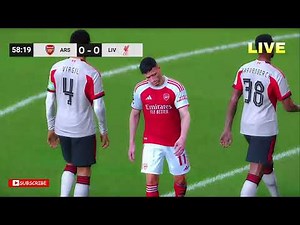 🔴LIVE: ARSENAL VS LIVERPOOL | PREMIER LEAGUE 2025 | MATCH LIVE NOW | SIMULATION GAMEPLAY
