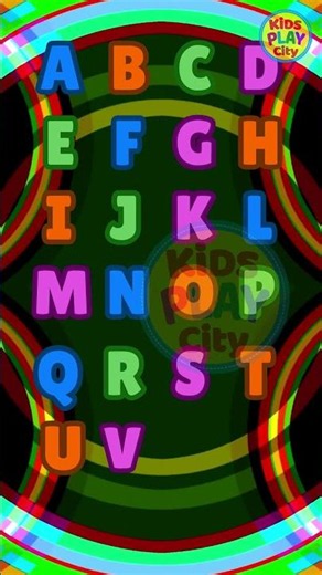ABC Song for Kids 🎶 Learn A–Z Alphabet 🔤 Super Fun Sing Along 🌈 | Kids Play City