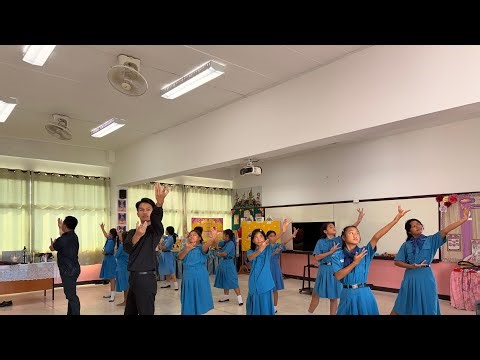 ส่งนางฟ้ากลับสวรรค์ จินตลีลาประกอบเพลง {สำหรับนักเรียนประถม}