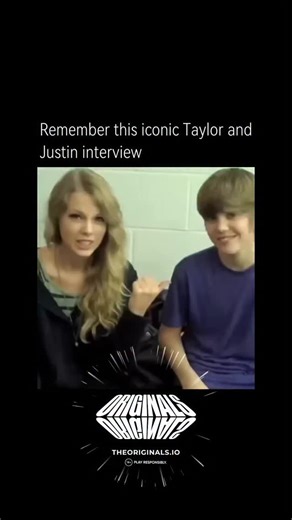 Real History on Instagram: "That Taylor Swift and Justin Bieber interview is iconic because it perfectly captures their early-career dynamic before fame fully rewrote the script. Both of them come off young, slightly awkward, and unexpectedly funny, trading shy smiles and playful banter while clearly figuring out how to exist in the spotlight. Knowing how massive their careers—and complicated history—would later become makes the moment even more fascinating in hindsight. It feels like a freeze-f