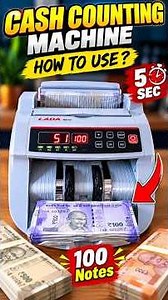 Cash Counting Machine How To Use 💵 | Fast & Easy Money Counting | LADA R610 #Shorts