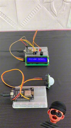 5.5K views · 56 reactions | Wireless Motion detection with ESP8266 using ESPNow protocol #espnow #arduino #electronics #engineering #arduino #servomotor | Upload Ideas with Itamar | Facebook