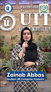 Are you Ready to build the Future with 𝐁𝐄 𝐂𝐨𝐦𝐩𝐮𝐭𝐞𝐫 𝐒𝐲𝐬𝐭𝐞𝐦𝐬! This program combines computer science, electrical engineering, and software skills to create cutting-edge technology like smartphones, AI systems, and more. It’s a one-of-a-kind degree in Pakistan, designed for students who want to lead in tech. Application Deadline: 28th August, 2025 Entry Test Date: 30th August, 2025 Quick Access Links Website: https://uitu.edu.pk/ Admission Portal: https://eduboard.uit.edu/Admission