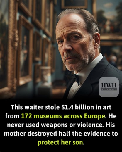His name was Stéphane Breitwieser. By day, he worked as a waiter in Switzerland. By night, he became one of history's most prolific art thieves. Between 1995 and 2001, Breitwieser stole 239 artworks from 172 museums across Europe. He never used weapons. Never threatened anyone. Just walked into small museums during visiting hours, slipped paintings under his coat, and left. He averaged one theft every 15 days for six years. Works by Brueghel, Watteau, Boucher, Lucas Cranach the Elder. Total valu