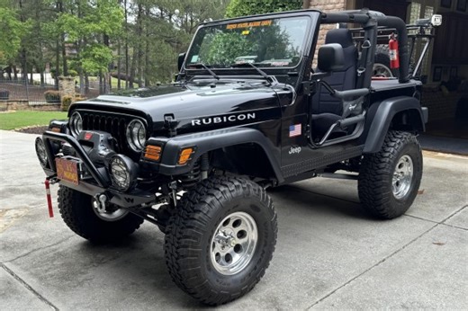 314-Mile 2003 Jeep Wrangler Rubicon 5-Speed