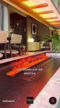Chimeneas de Vapor de Agua 🔥 | Biohogares & Afire | Fuego sin calor, diseño moderno