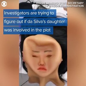 932K views | FAILED DISGUISE: Brazilian gang leader Clauvino da Silva’s plan to break out of a Rio de Janeiro prison was foiled over this past weekend … but take a look at how he planned to make his great escape. | CBS Newspath | Facebook